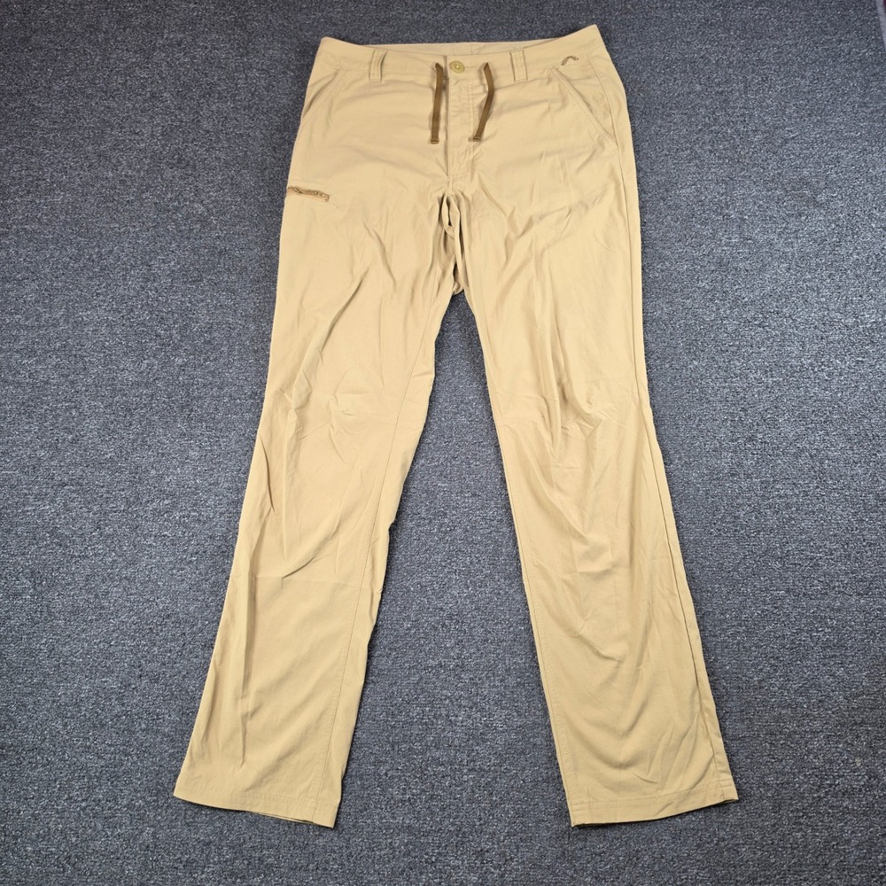 REI Co-op Sahara Path Pants Tan Mens 32x32 Hiking Outdoor Lightweight Stretch